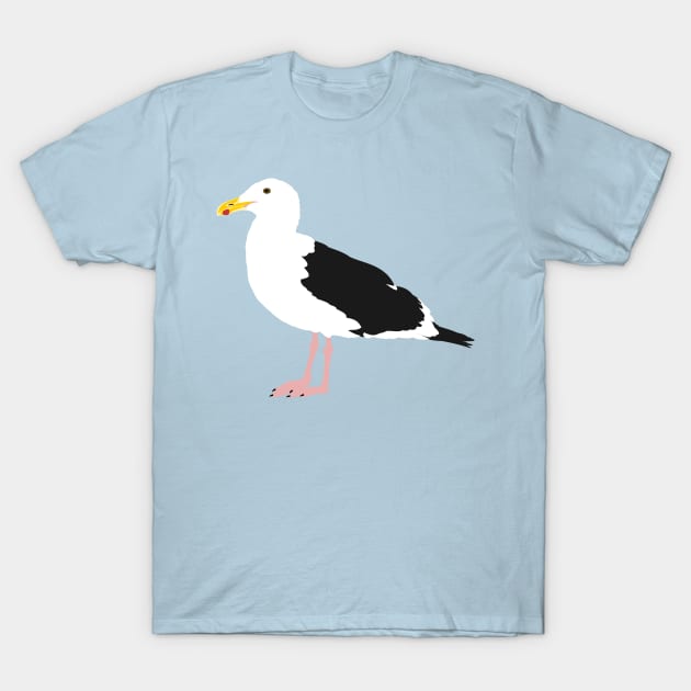 Great Black-Backed Gull T-Shirt by stargatedalek